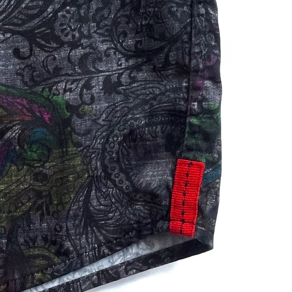 7 Downie St. Men's Large Color Contrast Premium Flip Cuff Button Down Shirt - Picture 11 of 13